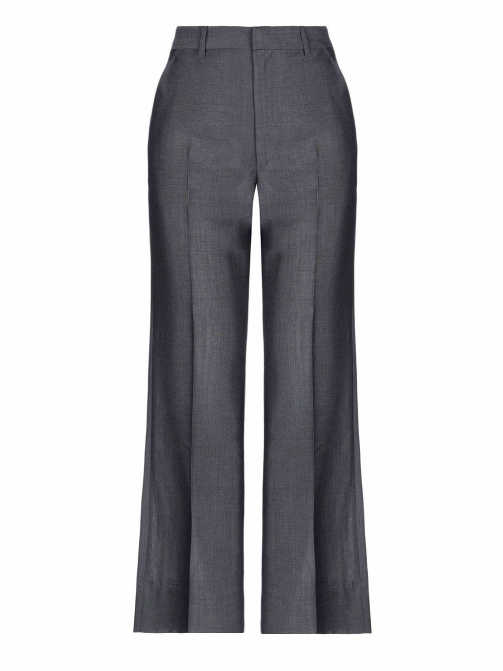 MAISON MARGIELA
Pants
8 (US) - Women's Wide-Leg Tailored Trousers - Gray